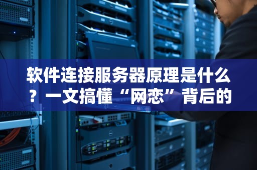 软件连接服务器原理是什么？一文搞懂“网恋”背后的技术秘密！