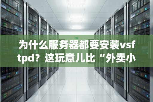 为什么服务器都要安装vsftpd？这玩意儿比“外卖小哥”还重要！