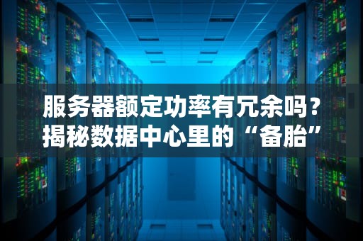 服务器额定功率有冗余吗？揭秘数据中心里的“备胎”哲学
