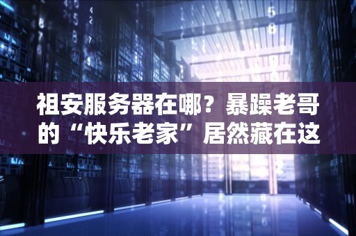 祖安服务器在哪？暴躁老哥的“快乐老家”居然藏在这里！