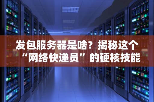 发包服务器是啥？揭秘这个“网络快递员”的硬核技能！