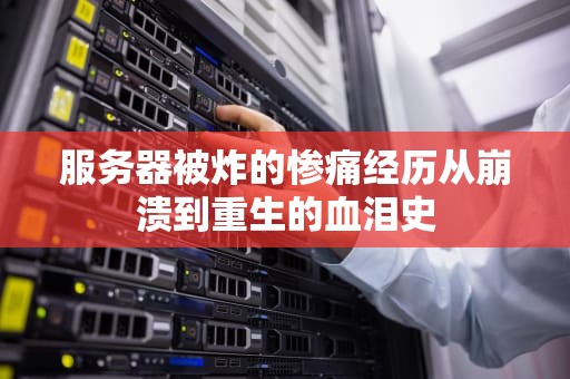 服务器被炸的惨痛经历从崩溃到重生的血泪史