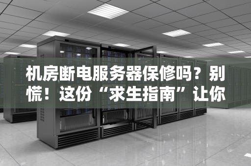 机房断电服务器保修吗？别慌！这份“求生指南”让你笑对宕机！