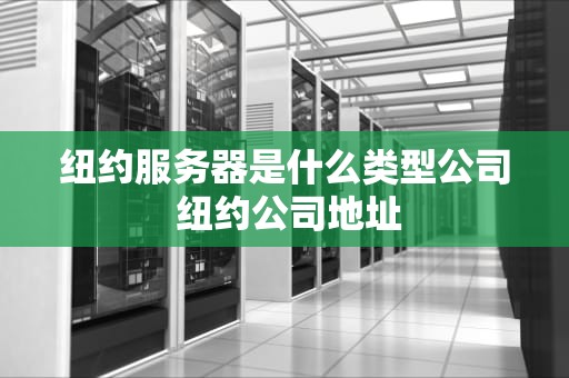 纽约服务器是什么类型公司 纽约公司地址