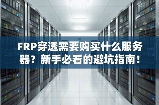 FRP穿透需要购买什么服务器？新手必看的避坑指南！