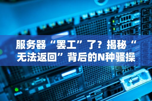 服务器“罢工”了？揭秘“无法返回”背后的N种骚操作（附急救指南）