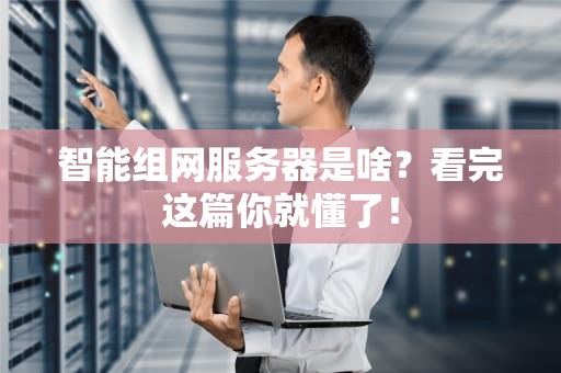 智能组网服务器是啥？看完这篇你就懂了！