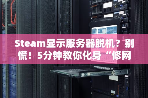 Steam显示服务器脱机？别慌！5分钟教你化身“修网侠”