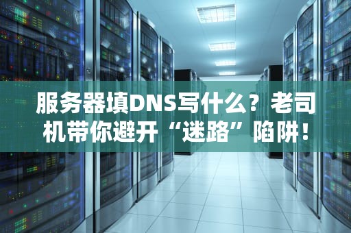 服务器填DNS写什么？老司机带你避开“迷路”陷阱！