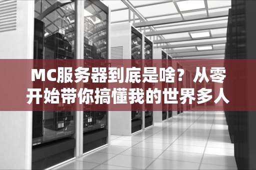 MC服务器到底是啥？从零开始带你搞懂我的世界多人联机奥秘！