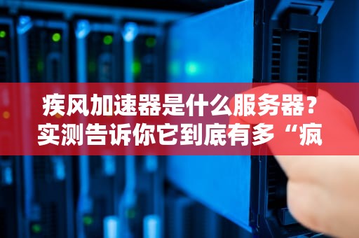 疾风加速器是什么服务器？实测告诉你它到底有多“疯”！