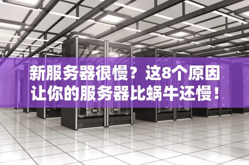 新服务器很慢？这8个原因让你的服务器比蜗牛还慢！