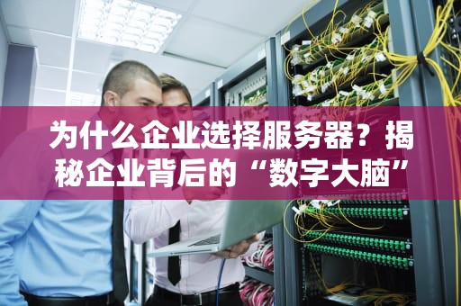 为什么企业选择服务器？揭秘企业背后的“数字大脑”有多硬核！