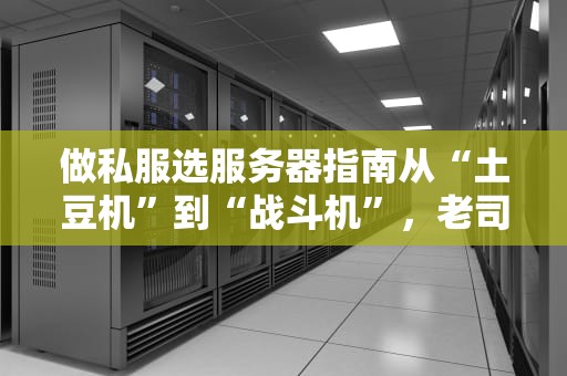 做私服选服务器指南从“土豆机”到“战斗机”，老司机带你避坑！