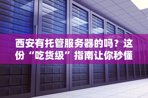 西安有托管服务器的吗？这份“吃货级”指南让你秒懂机房选址！