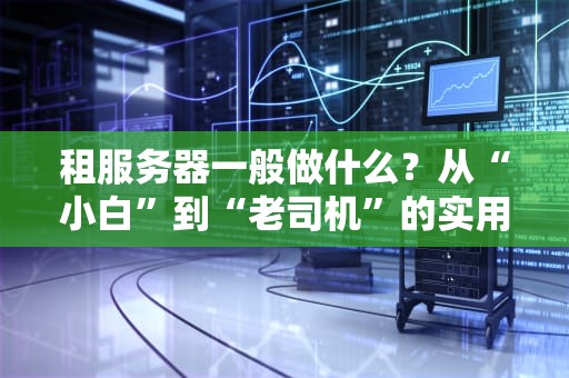租服务器一般做什么？从“小白”到“老司机”的实用指南