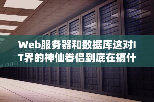 Web服务器和数据库这对IT界的神仙眷侣到底在搞什么名堂？