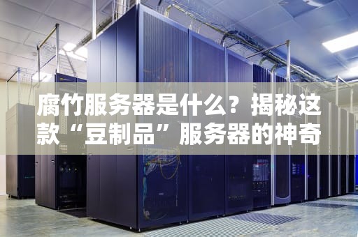 腐竹服务器是什么？揭秘这款“豆制品”服务器的神奇之处！