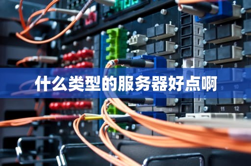 什么类型的服务器好点啊
