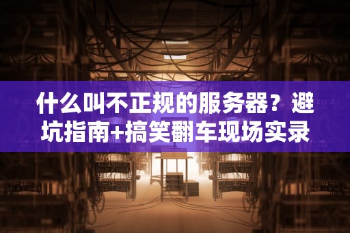 什么叫不正规的服务器？避坑指南+搞笑翻车现场实录！