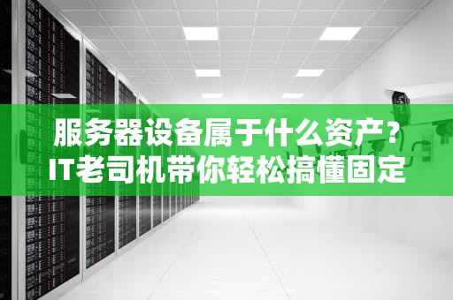 服务器设备属于什么资产？IT老司机带你轻松搞懂固定资产那些事儿！