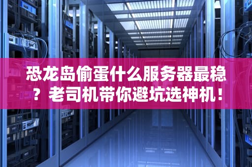 恐龙岛偷蛋什么服务器最稳？老司机带你避坑选神机！