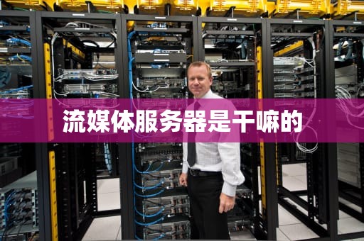流媒体服务器是干嘛的
