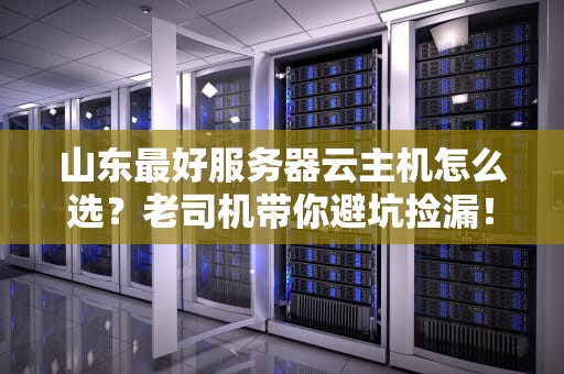 山东最好服务器云主机怎么选？老司机带你避坑捡漏！