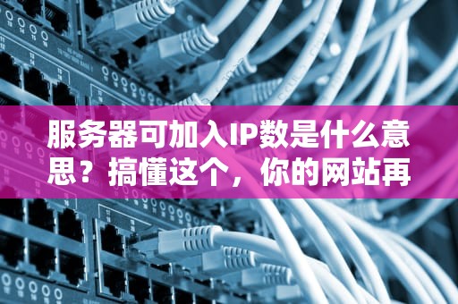 服务器可加入IP数是什么意思？搞懂这个，你的网站再也不会“挤爆”啦！