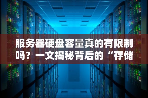 服务器硬盘容量真的有限制吗？一文揭秘背后的“存储玄学”
