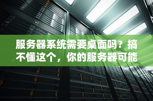 服务器系统需要桌面吗？搞不懂这个，你的服务器可能白买了！