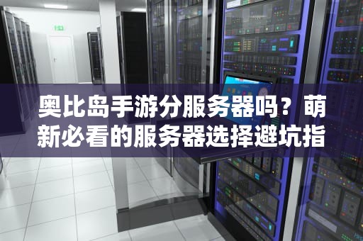 奥比岛手游分服务器吗？萌新必看的服务器选择避坑指南！