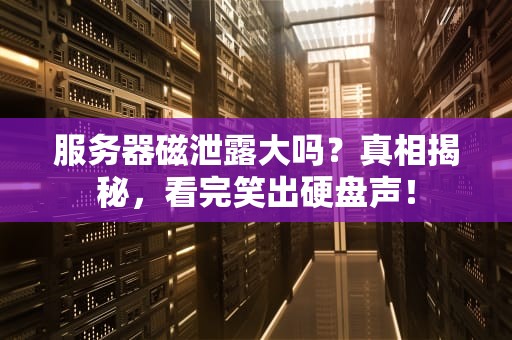 服务器磁泄露大吗？真相揭秘，看完笑出硬盘声！
