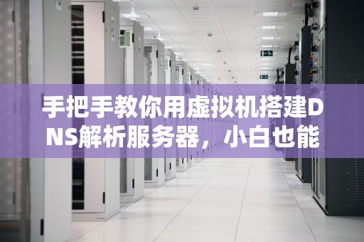 手把手教你用虚拟机搭建DNS解析服务器，小白也能变大神！