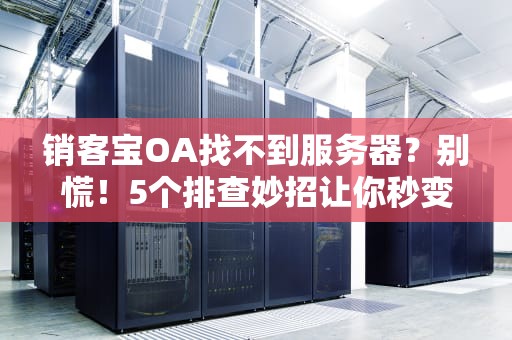 销客宝OA找不到服务器？别慌！5个排查妙招让你秒变IT大神