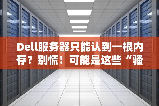 Dell服务器只能认到一根内存？别慌！可能是这些“骚操作”在搞鬼