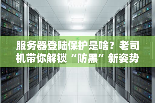 服务器登陆保护是啥？老司机带你解锁“防黑”新姿势！