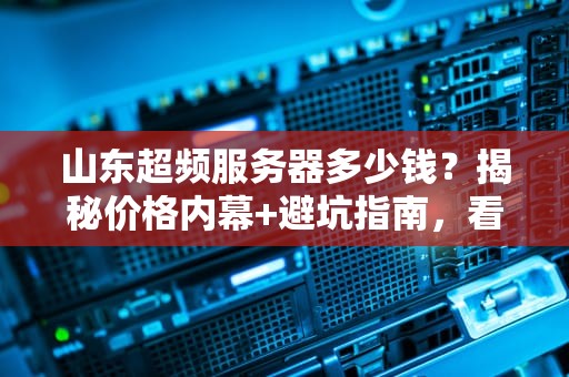 山东超频服务器多少钱？揭秘价格内幕+避坑指南，看完省下1个亿！