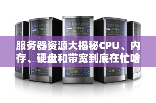 服务器资源大揭秘CPU、内存、硬盘和带宽到底在忙啥？