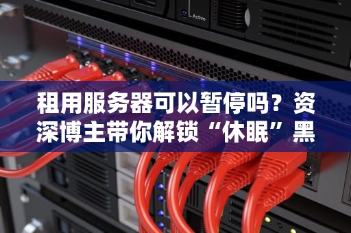租用服务器可以暂停吗？资深博主带你解锁“休眠”黑科技！
