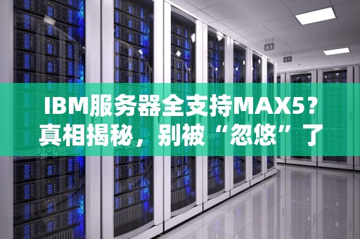 IBM服务器全支持MAX5？真相揭秘，别被“忽悠”了！