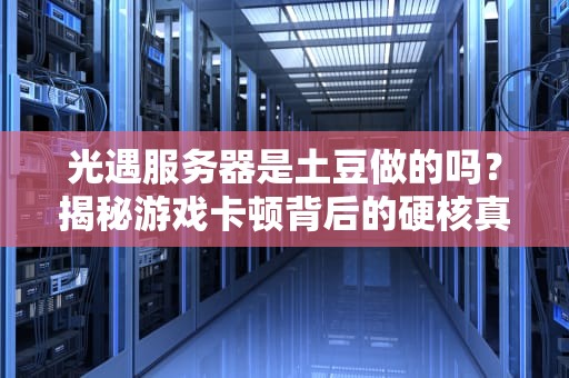 光遇服务器是土豆做的吗？揭秘游戏卡顿背后的硬核真相！