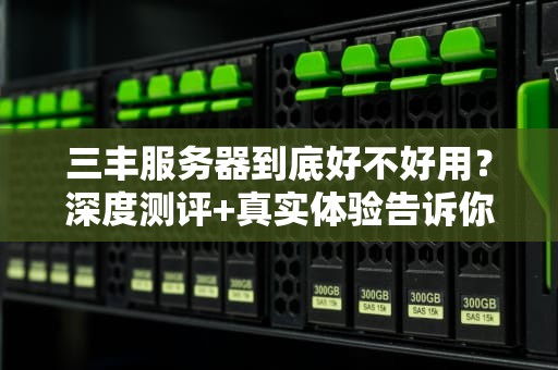 三丰服务器到底好不好用？深度测评+真实体验告诉你答案！