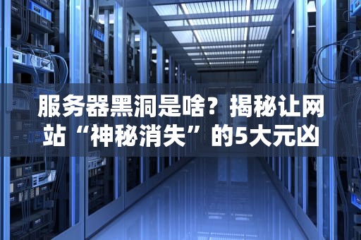 服务器黑洞是啥？揭秘让网站“神秘消失”的5大元凶！