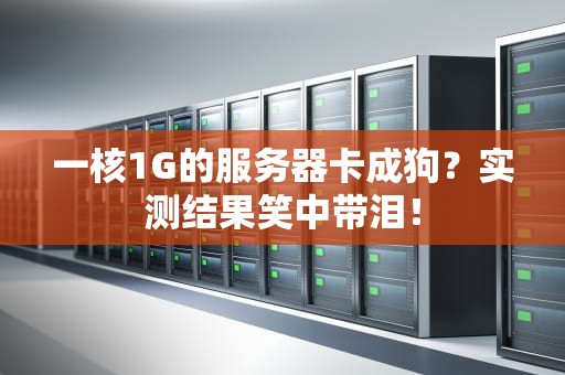 一核1G的服务器卡成狗？实测结果笑中带泪！