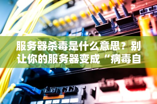 服务器杀毒是什么意思？别让你的服务器变成“病毒自助餐厅”！