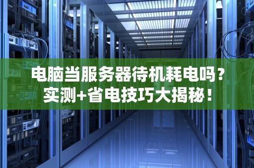 电脑当服务器待机耗电吗？实测+省电技巧大揭秘！