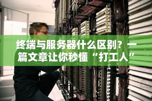 终端与服务器什么区别？一篇文章让你秒懂“打工人”和“老板”的差距！