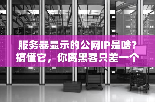 服务器显示的公网IP是啥？搞懂它，你离黑客只差一个咖啡杯的距离！