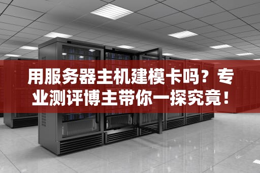 用服务器主机建模卡吗？专业测评博主带你一探究竟！